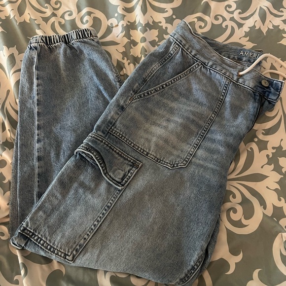 American Eagle Outfitters Denim Joggers - Picture 1 of 3